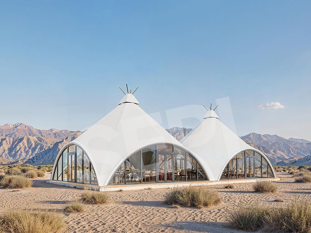 連體印第安帳篷