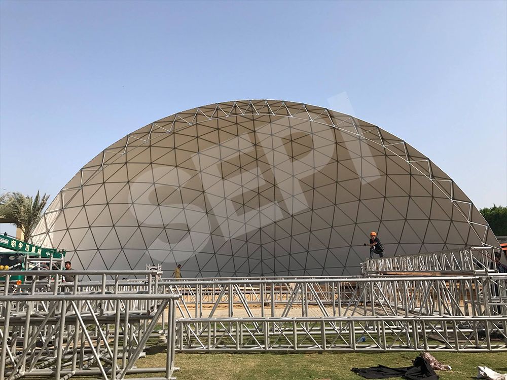 巴基斯坦卡拉奇球形帳篷
